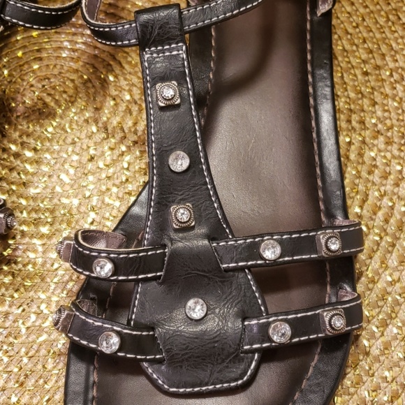 MIA Amore Sandals w/ Bling az 8.5 - Picture 8 of 8